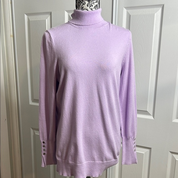 torrid Sweaters - Torrid Light Purple Turtleneck Sweater Lightweight 0 L 12